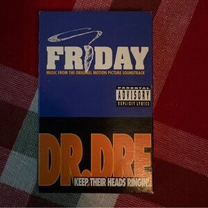 Dr. Dre, “Keep Their Heads Ringin”Friday Motion Picture Soundtrack CassetteTape